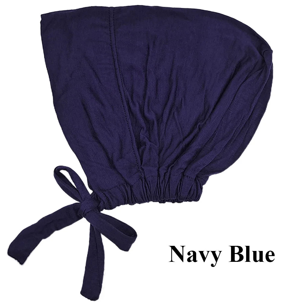 Soft modal turban inner hijab cap — comfortable and easy to wear.
