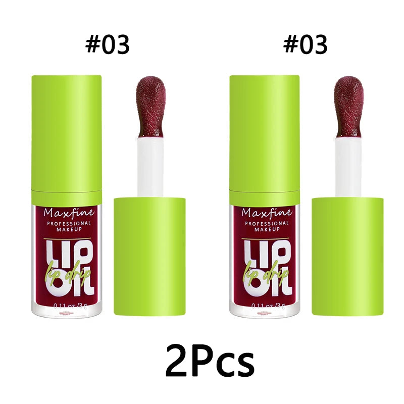 Waterproof, long-lasting, non-stick, non-fade moisturizing lip gloss.