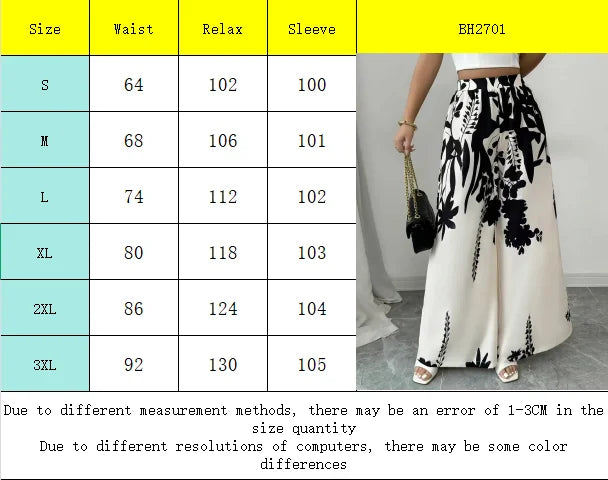 Printed Lace-Up Slim Trousers for Women –  Casual Style