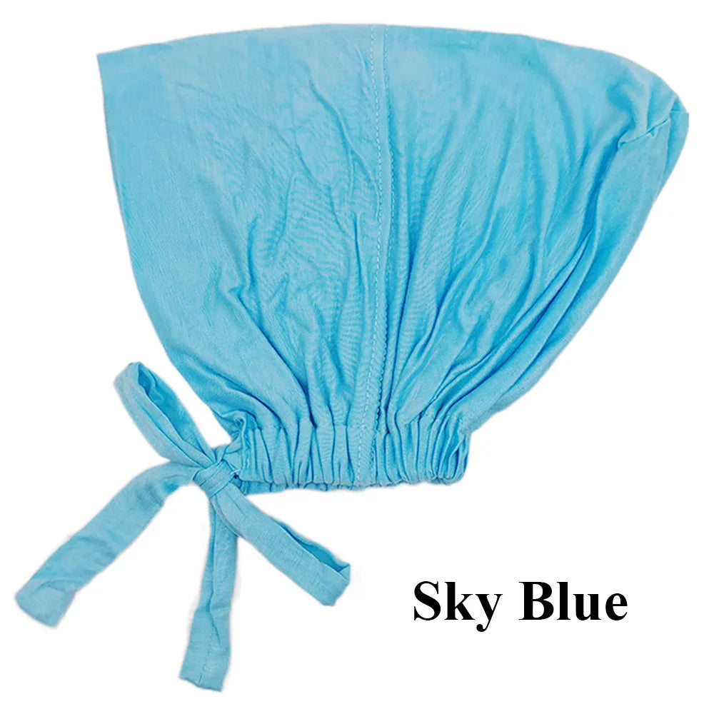 Soft modal turban inner hijab cap — comfortable and easy to wear.