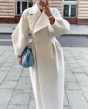 ELEGANT LONG COAT AVAILABLE IN MULTIPLE COLORS